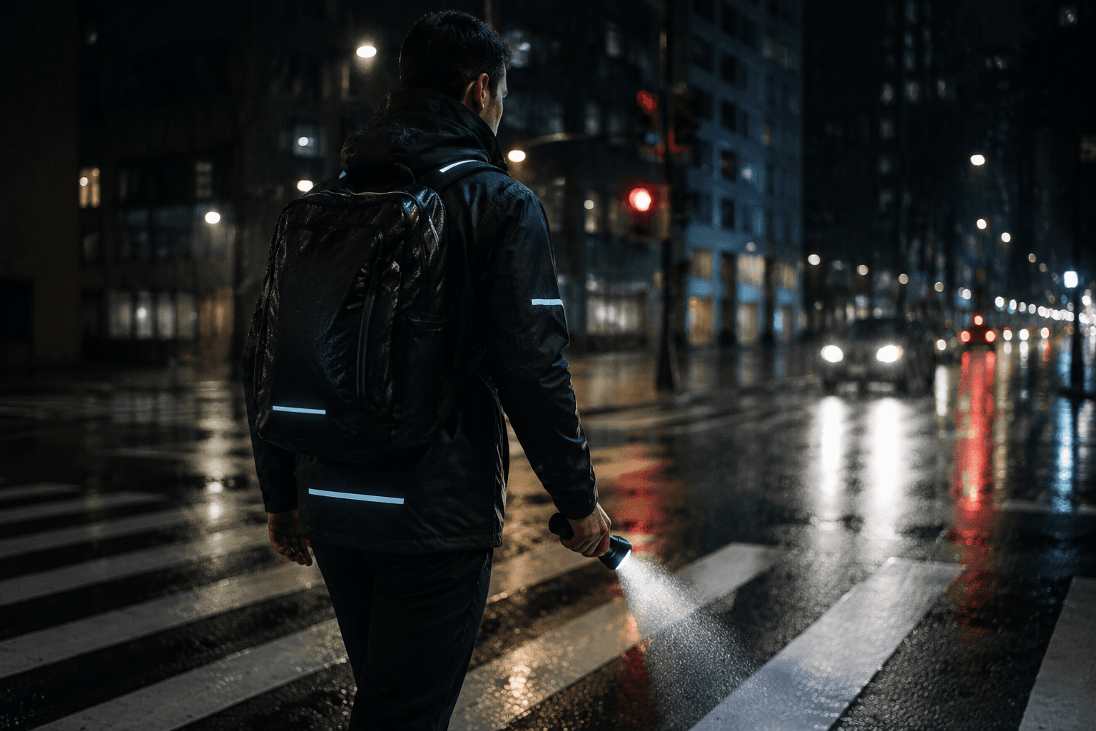 High-Lumen Flashlight product visual